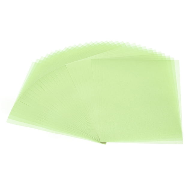 110 Sheets Vellum Paper 4.25x5.5, Vellum Paper Printable Translucent Paper 100GSM for Invitations Printing, Green