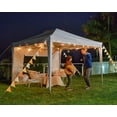thumbnail image 4 of Quictent Privacy 8x8 Pop up Canopy Tent with Sidewalls Mesh Windows &Wheeled Bag Waterproof (White), 4 of 9