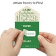 thumbnail image 2 of Big Dot of Happiness Camp Bachelorette Truth, Dare, or Share Pull Tabs Game, Cabin Glamping Bachelorette Party Game Pickle Cards - Set of 12, 2 of 5