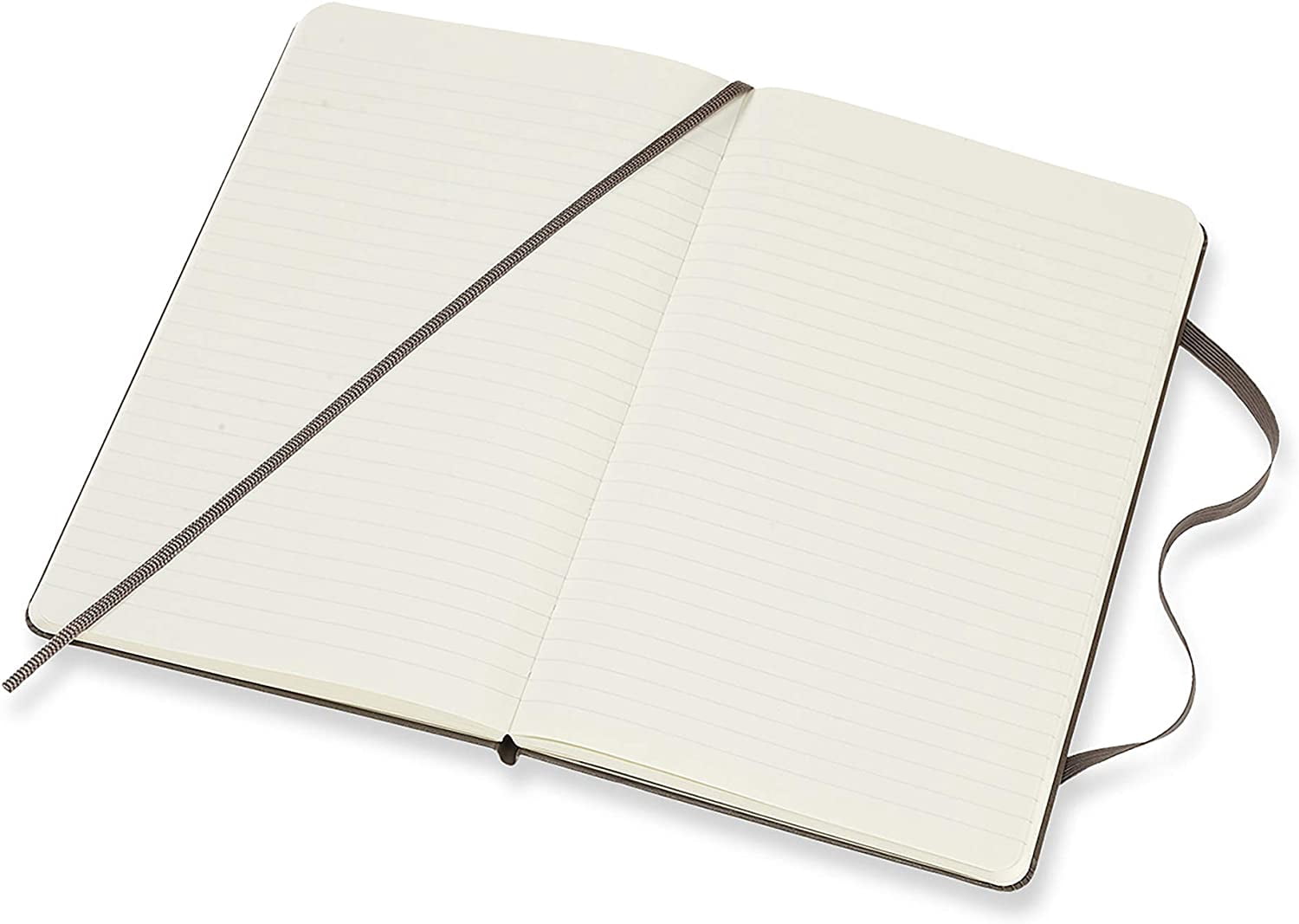 Moleskine Classic Notebook, Large, Ruled, 5in x 8.25in, Brown Earth, 240 Pages