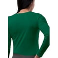 thumbnail image 4 of Sivvan 2 Pack Women's Comfort Long Sleeve Multi Color T-Shirt / Underscrub Tee, 4 of 7