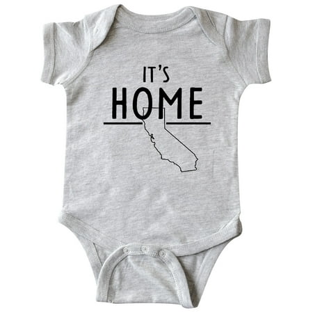 

Inktastic It s Home- State of California Outline Gift Baby Boy or Baby Girl Bodysuit