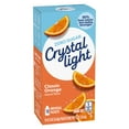 thumbnail image 5 of Crystal Light Drink Mix, 10 Packets, for Convenient On-the-Go Flavorful Hydration, Classic Orange Natural Flavor, Zero Sugar, 1.3 oz, 5 of 10