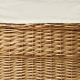 thumbnail image 7 of Badger Basket Wicker Two Hamper Set with Liners - Natural, 7 of 7