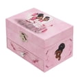 thumbnail image 6 of Nia Ballerina Music Box - Dressing Table | Black Girl Jewlery Box, 6 of 6