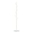 thumbnail image 4 of Abble Coat Rack 6 Hooks 64.5 in Freestanding Metal Coat Rack Coat and Hat Hanger Organizer Rack Garment Stand with White Stone Base for Home, Office, Entryway, Hallway, White, 4 of 6