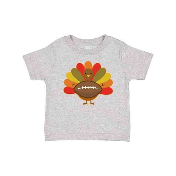 Inktastic Thanksgiving Day Turkey Football Fan Boys or Girls Baby T-Shirt