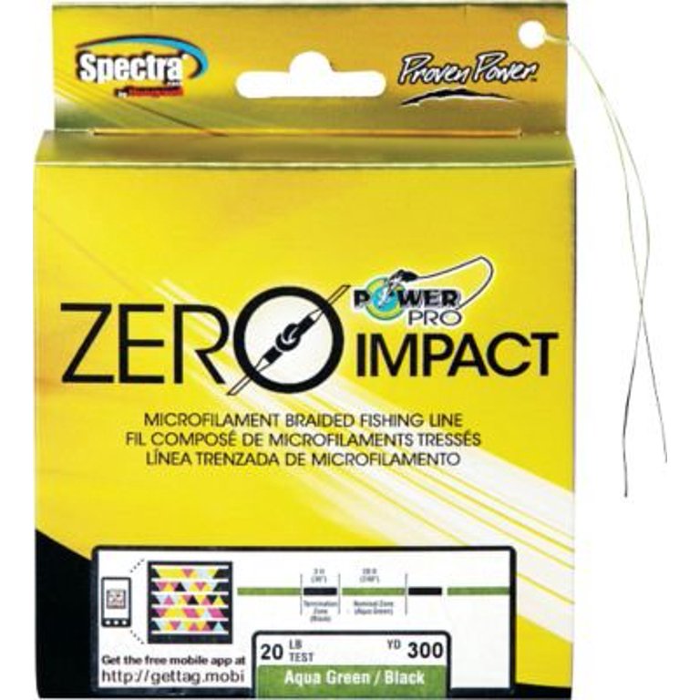 Power Pro Zero Impact Spectra Braided Fishing Line (Yellow, 50 LB) 