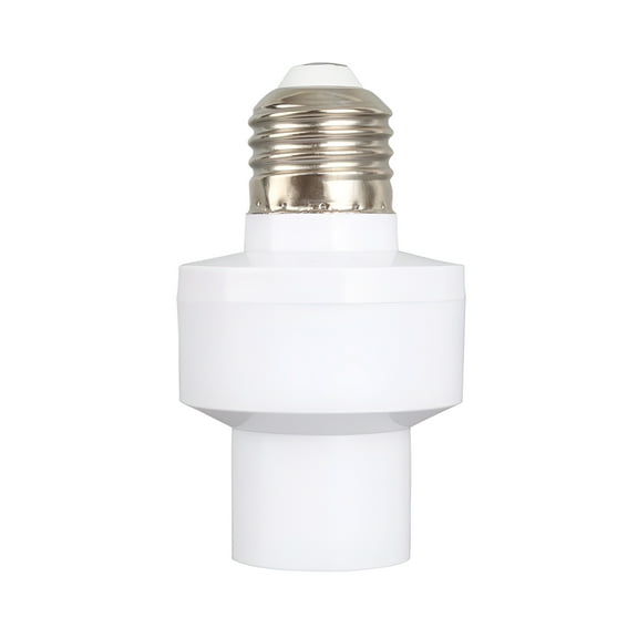 HIBIBUD Motion Sensor Light Socket,Screw-In Smart Bulb Adapter,Auto On/off with 17s Delay,Energy-Saving CFL Incandescent Replacement,for Outdoor/Garage Use,Human Motion Detection,Smart Home