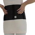 thumbnail image 2 of ITA-MED Women's Abdominal & Back Support Binder/Wrap, Post-Partum, C-section and Surgery Recovery, Body-Shaping Effect, Provides Excellent Support, Made In USA, Black, XX-Large, 2 of 5