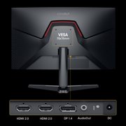 KOORUI 25 FHD Gaming Monitor, 240Hz 1080p Curved Monitor, Adaptive G-Sync, New, G2511XC