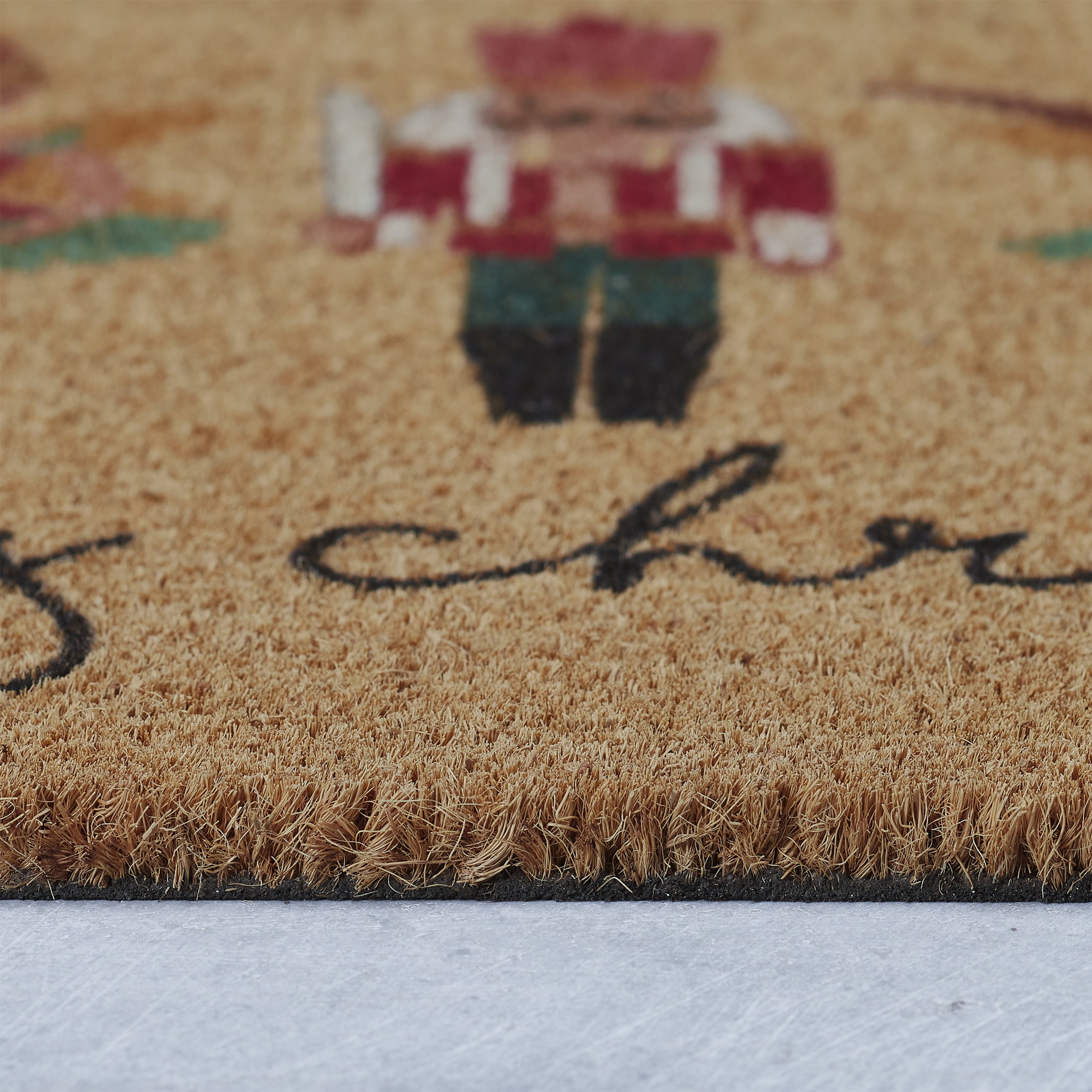 My Texas House Multicolor Nutcracker Ballet Outdoor Coir Doormat, 30" x 48"