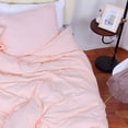 thumbnail image 2 of Unique Bargains Duvet Cover Set Washed Microfiber Bedding 2 Piece Set with Pillowcase Twin, 2 of 10