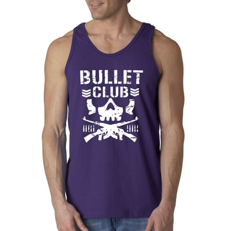Trendy USA 786 - Men's Tank-Top Bullet Club Skull Bone Soldier Japan Pro Wrestling 2XL (Best Pro Wrestling Schools In Usa)