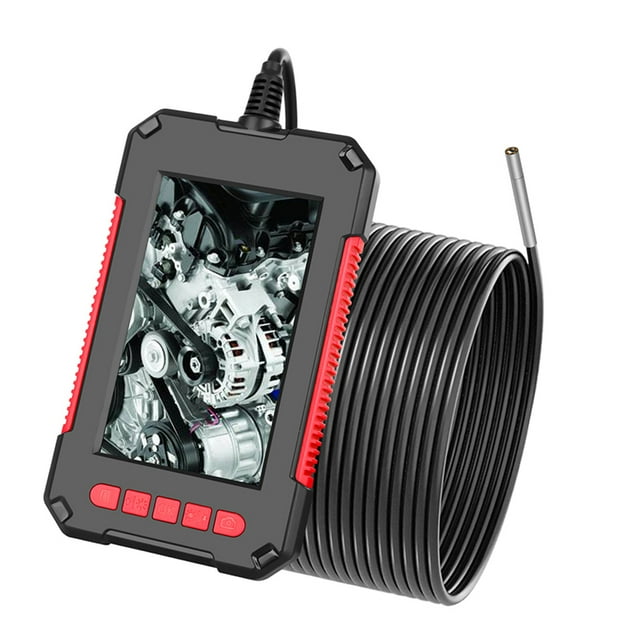 ,Inch 1080p Display With 4.3 Inch Leds With 4.3 Adjustable Leds With 3.9mm 6pcs Adjustable Leds Built-in 6pcs Adjustable Handheld Borescope 1080p Display Screen 4.3 Inch 1080p