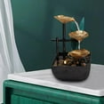 thumbnail image 3 of Shengyu Fontaine d'Eau de Table Relaxante pour Intérieur, Jardin, Décoration de Cascade de Bureau, 3 of 9