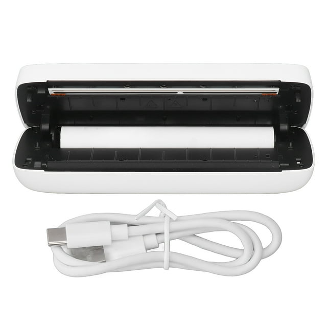 Impresora térmica USB BT de 203 ppp, sin tinta, minimáquina de impresión portátil para el hogar, el trabajo y los viajes.