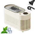 thumbnail image 1 of Portable Ice Maker, Mini Ice Maker Machine with Dual Power & 12V Car Compatibility, Fast Iced Production in 15 Minutes for Home, Office, Camping, RV, Travel, Include Instruction Manual, 1 of 8