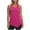 *1-Hot Pink, variant on VBVC Women's Racerback Crew Neck Tank Top , Ladies' Loose Fit Stretchy Gym Shirt , Summer Yoga Running Athletic Tops For Women,Army Green,S-2XL