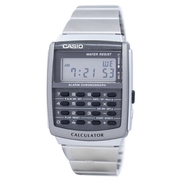 Casio Classic Quartz Calculator Mens Watch CA-506-1DF