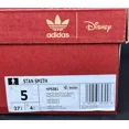 thumbnail image 3 of Adi-das x Disney Stan Smith Captain Hook Boy Shoes Red / Black 5 US Size NWB, 3 of 6