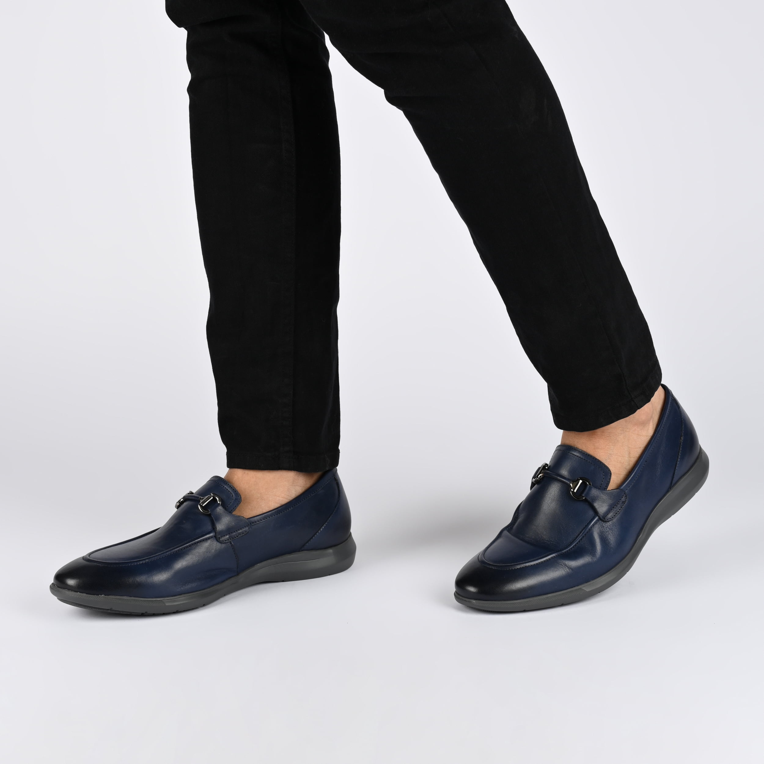 Thomas & Vine Mens Burns Slip-on Bit Loafer - Walmart.com display picture 1