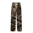 thumbnail image 6 of Havenx Camouflage Pajama Pants for Men Elastic Waist Long Pajama Camo Straight-Fit Pajama Bottoms with Pockets Lightweight Breathable Comfort Lounge Clothes,Light Gray S, 6 of 7