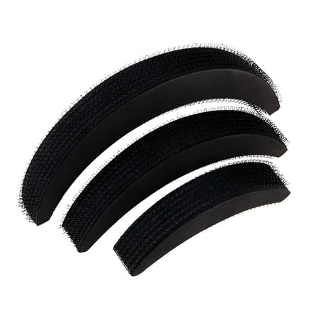 VANIDO 3PC Hair Volumizer Bumpit Hair Bump Clip for Volume Hair Volume Increase Puff Sponge Pad Bump Up Insert Base DIY Updo Styling