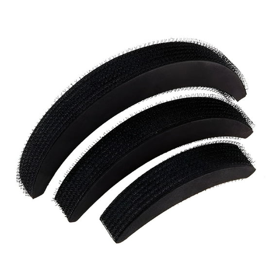 VANIDO 3PC Hair Volumizer Bumpit Hair Bump Clip for Volume Hair Volume Increase Puff Sponge Pad Bump Up Insert Base DIY Updo Styling