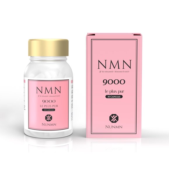 Supplément de NMN 9000 Amplificateur de NAD+ Nicotinamide Mononucléotide Pureté 99,5 % 1 Bouteille