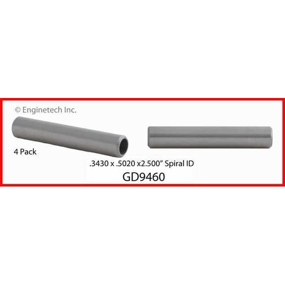 Enginetech GD9460 Engine Valve Guide - 4 Pack