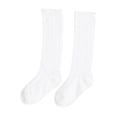 thumbnail image 3 of StSilkitty Girl's Knee High Socks Ruffle Solid Color Breathable Dress Socks Lightweight Soft School Uniform Socks, 3 of 6