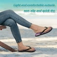 thumbnail image 4 of YAZAOOSummer Flip Flops Creatively Enchanting Butterflies in Bloom Simple Beach Sandals, 4 of 8
