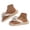 White, variant on Dakaela Women's Flower Flip Flops 3D Floral Platform Open Toe Thong Sandals Ladies Yoga Mat Slip on Flats Slides Summer Beach Vacation Slippers Size 6-11 Brown