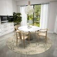 thumbnail image 2 of Addison Rugs Indoor/ Outdoor Yuma Morroccan Washable Rug 8' x 8' - Green, 2 of 8
