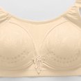 thumbnail image 7 of Ashirexll Bras for Women No Underwire, Comfortable Bras for Women, Plus Size Solid Color Seamless Nude Lifting Soft Posture Support Bra Beige 4XL, 7 of 7