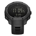 thumbnail image 2 of Men's Carbon Fiber Digital Watch Compass Altimeter Barometer 50m Waterproof Watch, 2 of 6