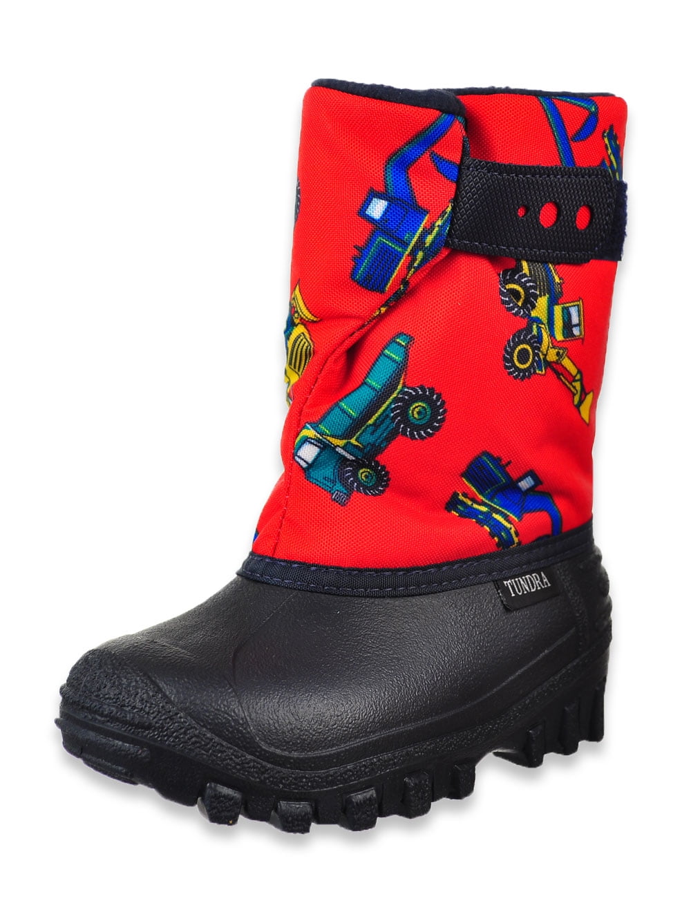 Tundra Boys Montana Waterproof All Weather Snow and Winter Boots Navy