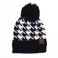 thumbnail image 6 of CC Houndstooth Beanie, 6 of 10