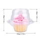 thumbnail image 4 of Envase Individual Para Cupcakes Caja transparente para cupcakes, sin BPA, desechable, para postres, frutas y pan, 50 Uds., 4 of 8