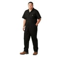 thumbnail image 3 of Dickies Men's Poplin Short Sleeve Coveralls, Lightweight Workwear Uniform, Zipper Front, Durable Fabric, Ideal for All-Day Wear, 3 of 5
