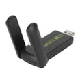 thumbnail image 3 of Adaptador WiFi USB 3.0 estable de doble banda, 1201 Mbps, 573,5 Mbps, antena de alta ganancia, para uso en familia, oficina y viajes., 3 of 14