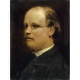 thumbnail image 2 of Arnold Böcklin 12x14 Gold Ornate Wood Frame and Double Matted Museum Art Print Titled - Portrait of Professor Fritz Burckhardt-Brenner (1868), 2 of 4