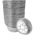 thumbnail image 1 of Feuilles d'Aluminium Jetables Rondes Antiadhésives pour Friteuse à Air Chaud 50 Pcs, Boîte en Aluminium Résistante à l'Huile Également pour Panier Vapeur Pot Instantané Four & Grill (6 Pouces), 1 of 6