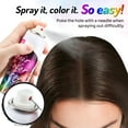 thumbnail image 2 of Temporary Hair Color Spray,White Hair Dye Wax Root Cover Up Washable Styling Pomades for Men Women Youth,All Day Hold, 2 of 9