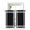 Black, variant on Modern Minimalist Styles Curtains 45 Inch Length, Sheer Curtains for Bedroom Living Room Window Rose Grid Lines Pattern Rod Pocket Voile Drapes Kitchen Curtains Small Half Window 42"x45" 2 Panels