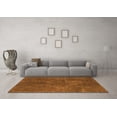 thumbnail image 3 of Ahgly Company Indoor Rectangle Abstract Orange Modern Area Rugs, 8' x 12', 3 of 4