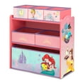 Disney Princess 6 Bin Design and Store Toy Organizer by Delta Children