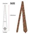 thumbnail image 5 of XMXY Autumn Seamless Leaf Maple Men'S Necktie Ties , Formal Bussiness Wedding Party Printed Tie, 5 of 9
