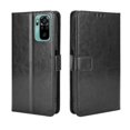 thumbnail image 1 of Étui à Rabat pour Xiaomi Redmi Note 10 4G Portefeuille Tout-en-un Étui Folio Multifonction à Rabat avec Porte-Cartes et Dragonne Détachable, 1 of 5